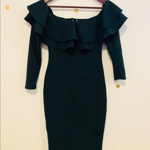 Beautiful hunter green WINSDOR dress